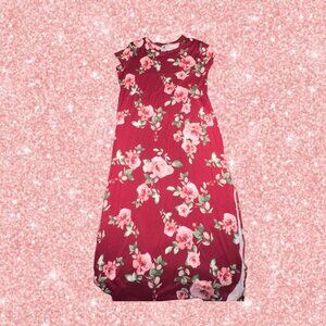 Rose Maxi Red Dress
